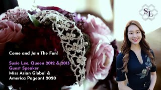 Miss Asian Global & America Pageant 2020 Speech- Susie Lee