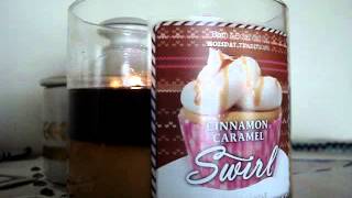 Bath and Body Works Candle Review: Cinnamon Caramel Swirl