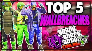 GTA 5 Online: "TOP 5 BEST WALLBREACHES" - Patch 1.39 & 1.27 *NEW* PS3/PS4/Xbox One/Xbox 360/PC