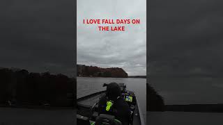 Who else loves fall bass fishing? #bassfishing #bassboat #fallfishing