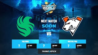 Falcons vs. VirtusPro | Fase de Grupos | Thunderpick World Championship 2024