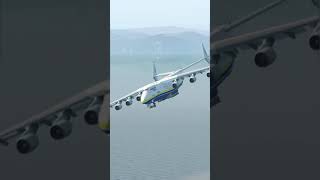 Ukraine Antonov An-225 Mriya, World's Biggest Aircraft, Emergency Landing [XP11]