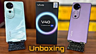 Vivo V40 First Review  ||  Vivo V40 Unboxing  ||  #vivov40series #vivo #unboxing #smartphone #v405g