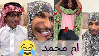 ام محمد تتشاجر حتى مع الكنبه 😂 آخر فيديوهات ميتو الشامسي 😂