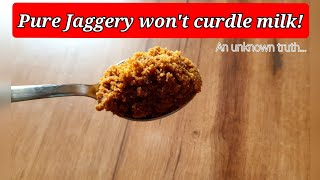 🍎 #12, How to check purity of Jaggery || ಬೆಲ್ಲದ ಶುದ್ಧತೆಯ ಪರೀಕ್ಷೆ || healthy lifestyle