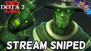 Winning Even When Stream Sniped? (Dota 2 Full Game)