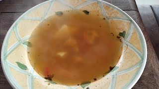 Sopa de vegetales y fideos!!