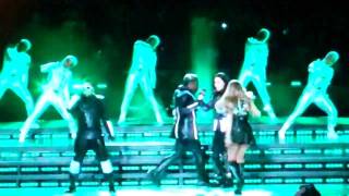 BLACK EYED PEAS SLASH AND USHER AT SUPER BOWL HALFTIME SHOW