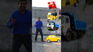 Gift to giant vehicles funny vfx magic Kinemaster editing #shorts