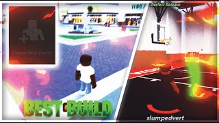 BEST RB WORLD 4 BUILD AND JUMPSHOT... | RB WORLD 4 BETA MY PLAYER RELEASE (ROBLOX)