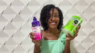 FINALIZAÇÃO CREME + GELATINA SALON LINE (Testando produto e finalização) - Thairiny Silva