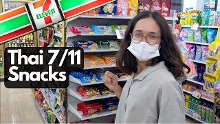 Trying 7/11 Snacks in Thailand