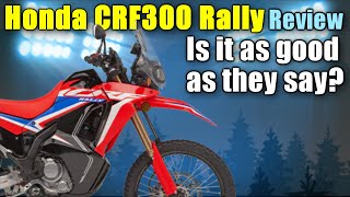 Honda CRF300L rally review, Is it as good as they say?