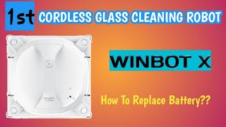 Ecovacs Winbot X. 1st Cordless Glass cleaning Robot