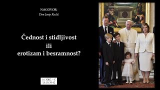 Čednost i stidljivost ili erotizam i besramnost?