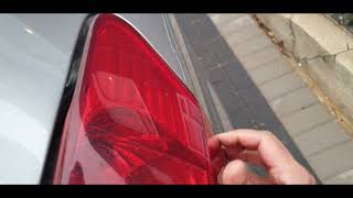 Replacing Rear Brake light on Toyota Yaris