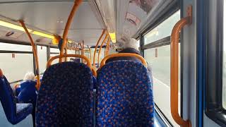 Route 2A: Stagecoach East Kent: 18165 (GX54DVH) Dennis Trident II/ Alexander ALX400