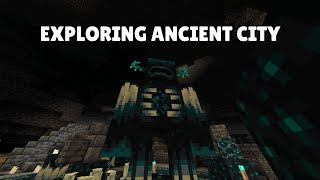 EXPLORING ANCIENT CITY TODAY | MINECRAFT LIVE