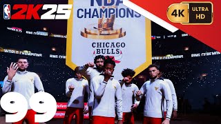 NBA 2K25 =My Career= [PC] (4K) EP99 {2nd Year} {World Champions Ring Ceremony}