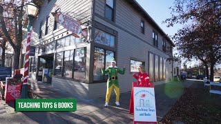 Dancing in Front of the PNW Strong Holiday Scavenger Hunt Businesses