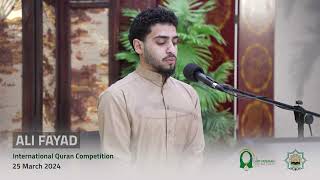 Ali Fayad | AlFurqan International Quran Competition - Final Rounds Over 16 Years