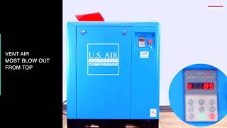 How to setup/connect/use /d series Us Air Compressor