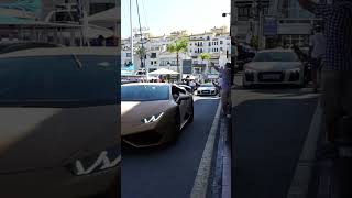 Supercars Puerto Banus Lamborghini Huracan Marbella Spain