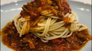 Spaghetti taste better this way . Spaghetti with meat sauce recipes ￼￼￼￼. #spaghetti #cooking