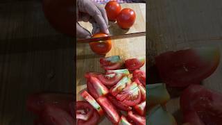 Fruit Ninja of TOMATO| Amazing Fruits Cutting Skills | Indian Street Food in 2023 #shorts #food