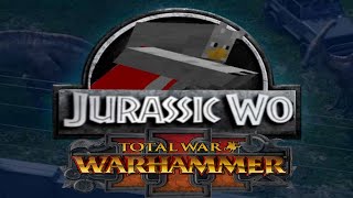 Jurassic Wo. Total War: Warhammer 3. Using Lost Calm: Jurassic Normal mod