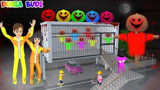 Yuta Mio Buat Penjara Hantu Kumpulkan Jalangkung Warna - Warni Ke Penjara | Sakura School Simulator