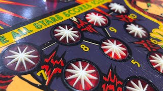 How to easily remove or replace roll over target stars from a pinball playfield using straws!