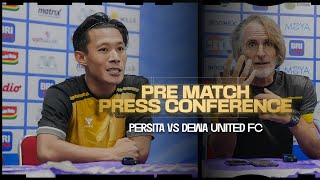 PRESS CONFERENCE BRI LIGA 1 MATCHDAY 13 |  PERSITA VS DEWA UNITED FC