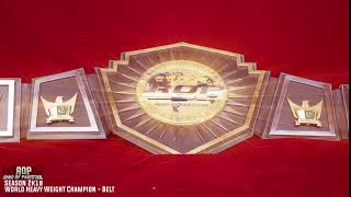 Ring Of Pakistan World Heavy Weight Championship Belt