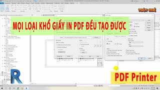 Revit Xuất Bản Vẽ PDF Khổ Dài, Ngoại Cỡ, Tạo Khổ Giấy In Theo Ý Muốn