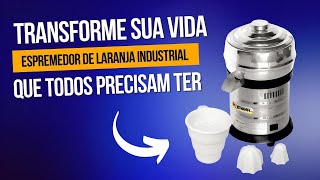 🍊 NÃO FAÇA MAIS SUCO DE LARANJA E LIMÃO ASSIM... Conheça o Espremedor de Laranja Industrial | Catep