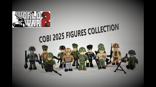 Cobi small army ww2 (2025) 3 Figures with accessories collection Review