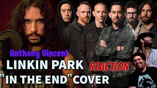 FIRST TIME HEARING Anthony Vincent - Linkin Park - In The End  Ten Second Songs 20 Style Cover