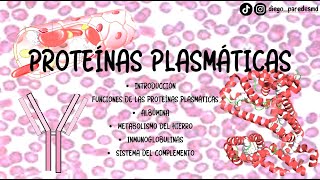 PROTEÍNAS PLASMÁTICAS, METABOLISMO DEL HIERRO E INMUGLOBULINAS CAPÍTULO 52 BIOQUÍMICA DE HARPER