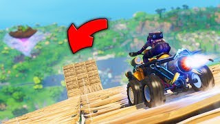 Can The "QUAD CRASHER" BACKFLIP From MAX HEIGHT In Fortnite Mythbusters