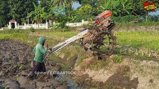 Lahan Naik Turun Tidak Masalah Bagi Traktor Sawah G3000 Zeva