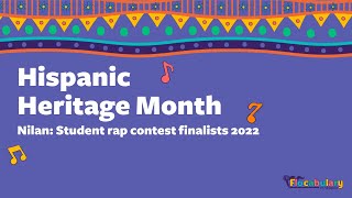 Hispanic Heritage Month Student Contest 2022 Finalist: Nidal