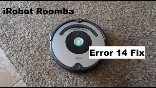 Fix Roomba Error 14 - Bin Not Detected