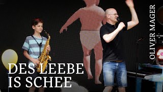 Des Leebe is schee • Oliver Mager feat. Kinderchor Laubenheim live @ Kultur im Park 2022🌳