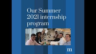 Millennium's Intern Program