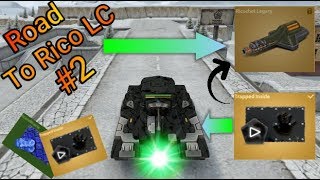 Tanki Online - Road To Rico LC #2 Getting "Trapped Inside" Animated Paint!!