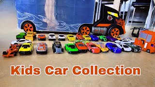 Car Collection Kids / Hot weel / Trucks / Kinder Auto fahren spielen