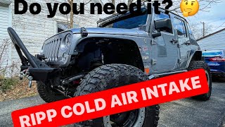 COLD AIR INTAKE For Jeep Wrangler JK/JKU- RIPP Superchargers