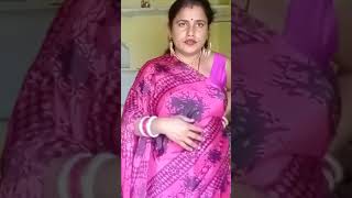 housewife Saree Draping | saree Draping for housewife | aunty ki saree Draping video