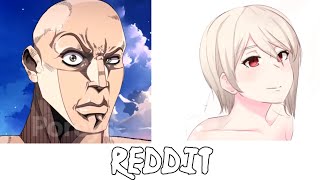 Anime VS Reddit Full version (The rock reaction meme)